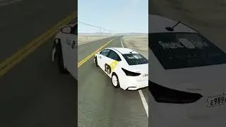 Авария на Hyundai Solaris #beamngdrive