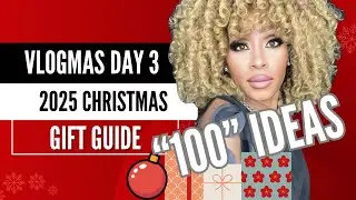 THE ULTIMATE CHRISTMAS GIFT GUIDE | 100 gift ideas 🎄 |Vlogmas Day 3 #macys #ulta #shein #sephora 