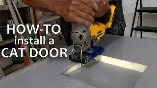 How-To Install a Cat Door