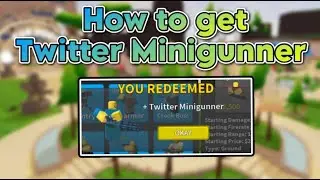 New Twitter Minigunner code in TDS: Legacy