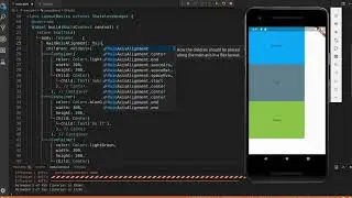 Flutter Basic Layout Rows and Columns