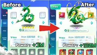 How To Increase Pet's Power Into 200 Million😱 | Idle Monster Go | SLG Pokemon