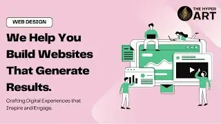 Website Development Services - The Hyper Art #websitedevelopment #webdesignservices