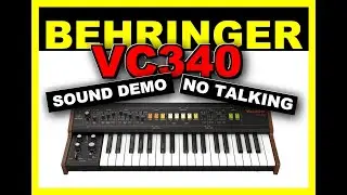 Behringer VC340 Sound Demo No Talking