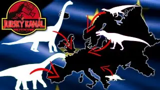 Největší dinosauři z každé země Evropy | Jurský Kanál