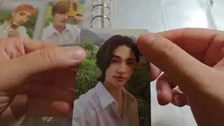 АСМР/ASMR реорганизация биндера Stray Kids (шелест, таппинг, шепот)