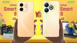 Infinix Smart 9 Vs Infinix Smart 8 | Full Comparison 🔥 Which One Is Best?