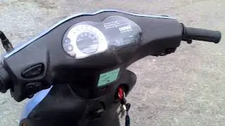 Démarrage Scooter Derbi Atlantis 50cc