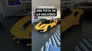 Ferrari 488 PISTA SPIDER de 6.9 MILHÕES! 🤯