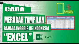 EXCEL || CARA MERUBAH TAMPILAN PROGRAM EXCEL BAHASA INGGRIS KE BAHASA INDONESIA