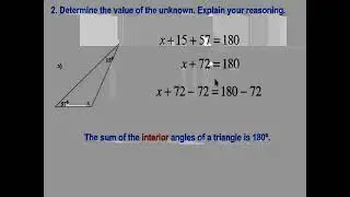 Angle properties in triangles, quadrilaterals and polygons 12
