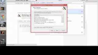 Installing xming x server