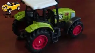 Mini Tractor Toy FARM CITY | Loading review
