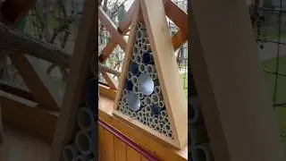 Украшение из обрезков пластиковых труб. DIY