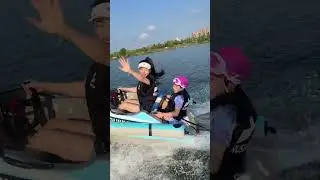 RUSH WAVE  BOAT，The boat is so fun#rushwave  #Surfing #kartboat #rushwaveboat