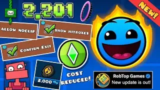 RobTop Just Updated Geometry Dash 2.21! All New Features & Improvements! | GD News