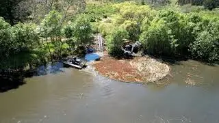 Aquatic Weeds removal by Fuentes Lake & Pond, Inc.