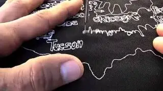 Drawing with a sewing machine: an introduction by P.Nosa