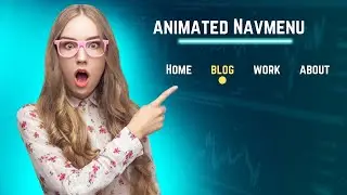 How to Create an Eye-Catching NavBar Menu using HTML and CSS. Must try!