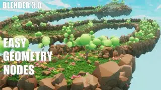 Easy Geometry Nodes - BLENDER 3.0