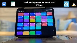 My Top 5 Custom Siri Shortcuts for my 2020 iPad Pro | iOS Siri Automations | Productivity Hacks