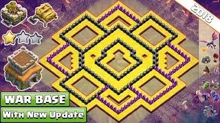 BEST! Town Hall 8 (TH8) Clan-War Base 2018 !! NEW TH8 War Base Layout - Clash of Clans