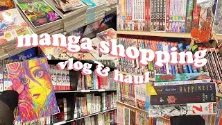 manga shopping vlog & haul 📚