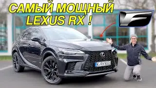 New Lexus RX 500h F Sport: Better than BMW X5? (367 HP Performance Test)