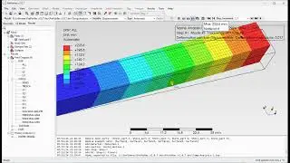 Modal Analysis of a Cantilever Beam in PreProMax