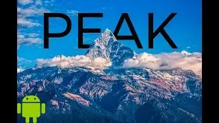 Making Text Appear Behind A Mountain