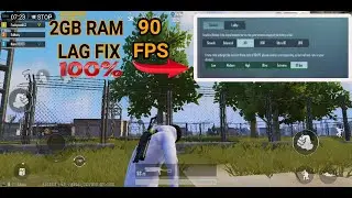BATTLEGROUND MOBILE INDIA LAG FIX IN 2GB RAM | HOW TO FIX LAG IN BGMI BGMI POTATO GRAPHICS !
