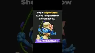 TOP 6 ALGORITHM EVERY PROGRAMMER SHOULD KNOW👨‍💻 || #programming #software #technology #algorithm