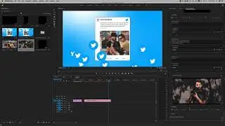 Social Opener Twitter Tutorial  (After Effects Template - Premiere Pro Mogrts)