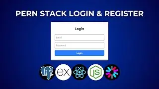 PERN Stack Authentication Tutorial | PostgreSQL, Express.js, React, Node.js