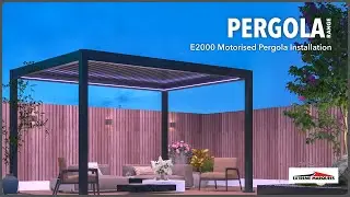 E2000 Motorised Pergola Installation Video | Extreme Marquees