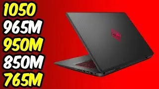 💥GTX 1050 (Laptop) Vs GTX 965M Vs GTX 950M Vs GTX 850M Vs GTX 765M 🔥Benchmarks! [4K]