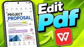 How To Edit PDF In WPS Office From Mobile [2026 Guide]