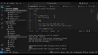 Manual Method of Working with Forms in Django (3 of 4)