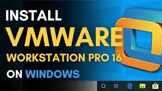 How To Install Vmware Workstation 16 and Setup Windows 10 | 2024