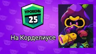 Получил 25 ранг на Корделиусе в Brawl Stars