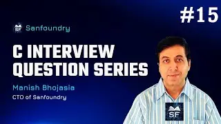 C Interview Question 15 | Sanfoundry