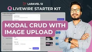 Build Projects CRUD with Laravel 12 Livewire Starter Kit — Image Upload & Pagination