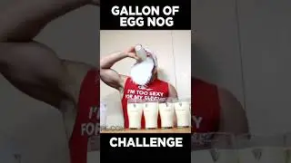 Gallon of EGGNOG Challenge!