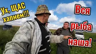 РЫБАЧИМ на БРЕДЕНЬ. Осенний выезд с ИВАНЫЧЕМ и ПЕТРОВИЧЕМ.