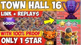 New* Killer Th16 WAR Base With LINKS  Th16 Anti 2 Stars WAR BASE Link | New Best Th16  War Base 2024