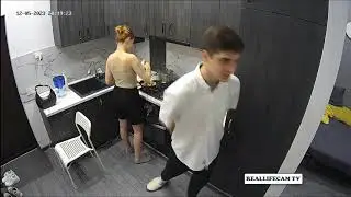 LEILA PREPARING DINNER - REALLIFECAM TV
