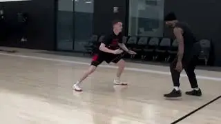 Watch - Damian Lillard's latest off season workout in Blazers training facility
