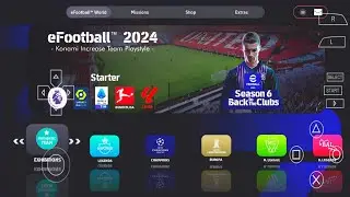 EFOOTBALL PES 2024 PPSSPP ORIGINAL PS5 On Android& ISO BEST Graphics Offline