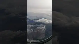 Кавказские горы, вид с самолета.Shorts.