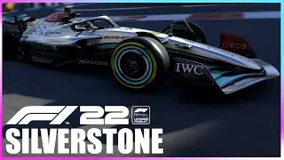 F1 22 Game - Silverstone GP 5 Lap Race (Mercedes) - PC Gameplay No Commentary (WIP Build)